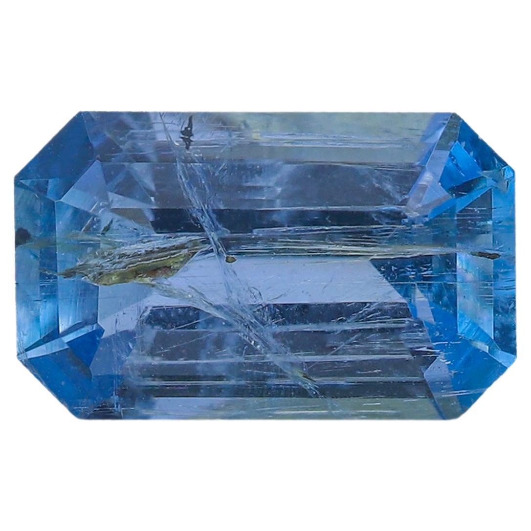 Deep Blue Santa Maria Aquamarine 0.92 Carats Aquamarine Ring Aquamarine Necklace