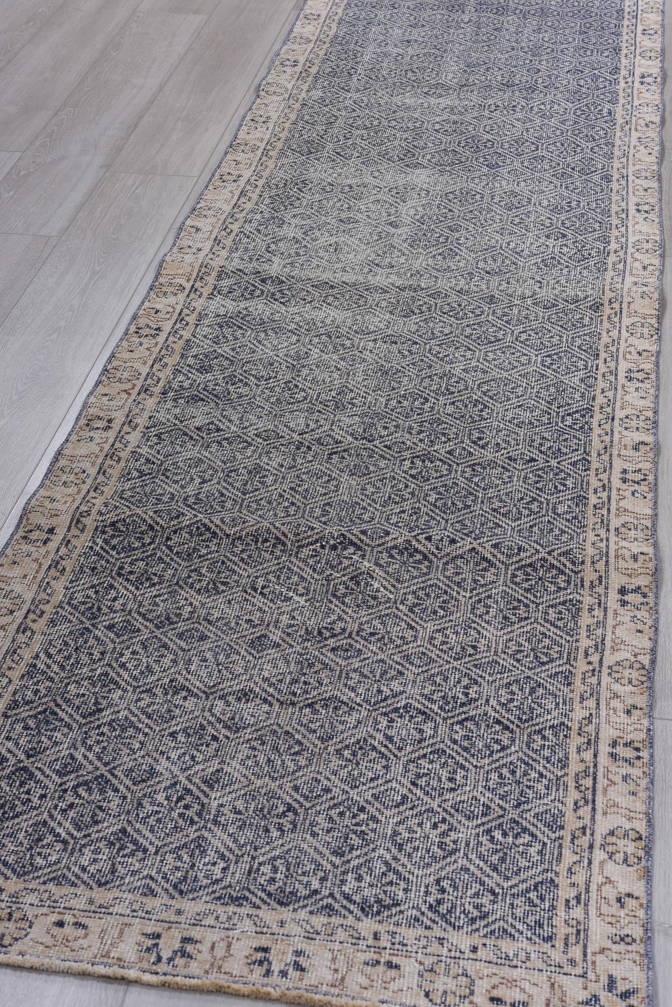Wool Deep Blue Snowflake Pattern Sparta For Sale