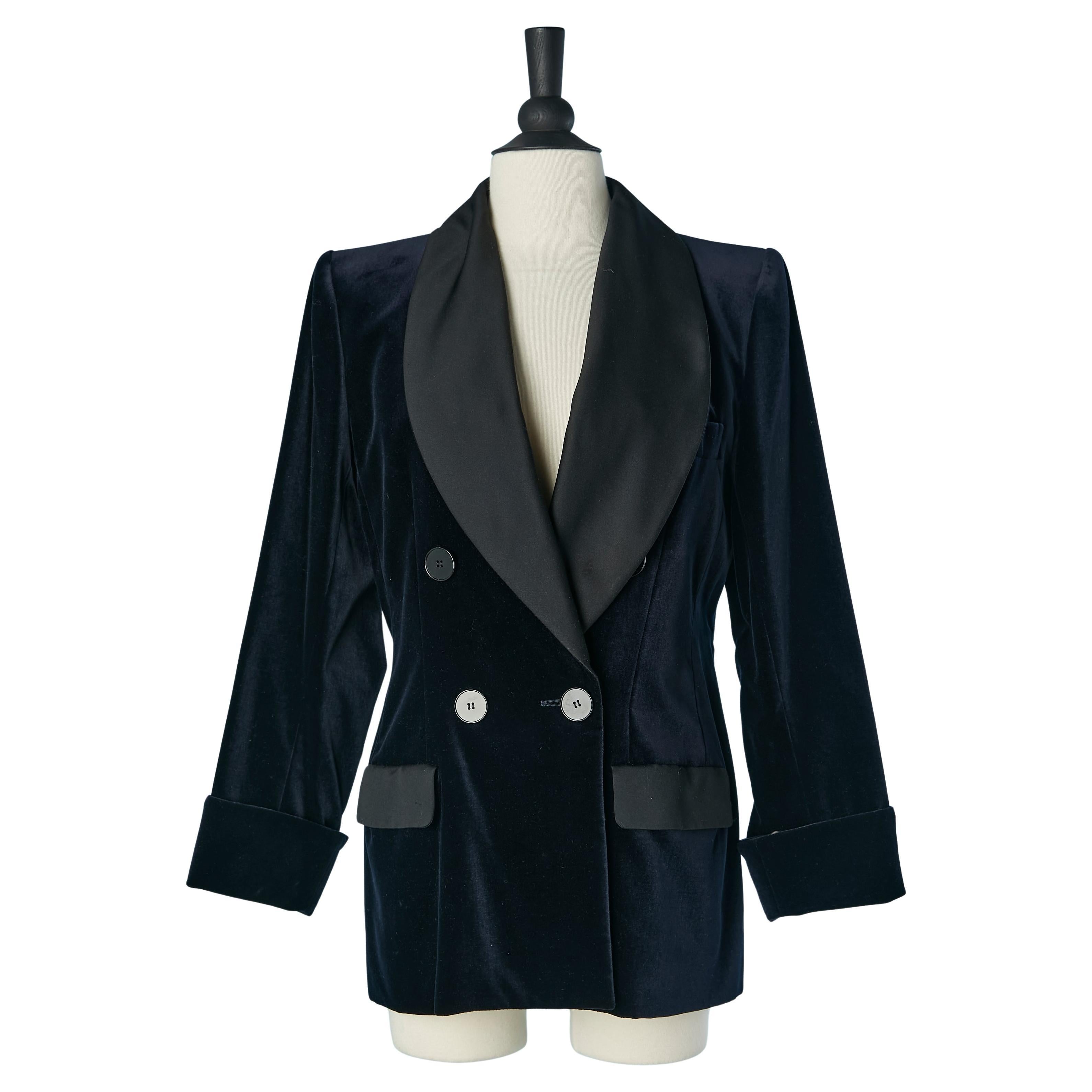 Veste de smoking à double boutonnage Yves Saint Laurent Rive Gauche