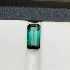 Deep Bluish Green Two Tone Bicolor Natural Tourmaline Ring Gemstone 2.50Ct Jewel