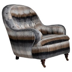 Deep Buttoned Armchair by Cornelius V Smith