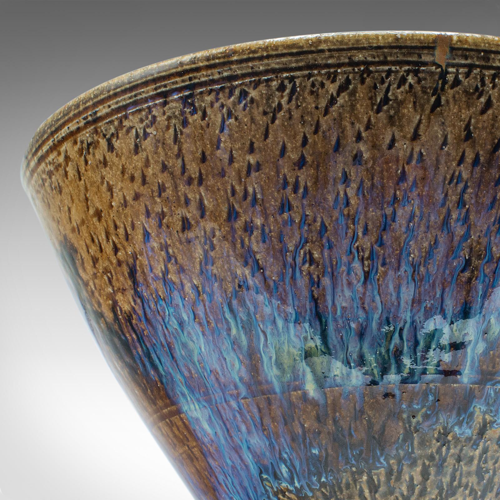 Deep Contemporary Bonbon Dish, English, Ceramic, Serving Bowl, Studio Pottery For Sale 2