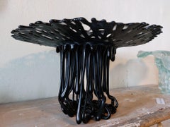 "Deep Coral", Murano Glas Tafelaufsatz, Handgefertigt in Italien, Einzigartiges Design, 2022