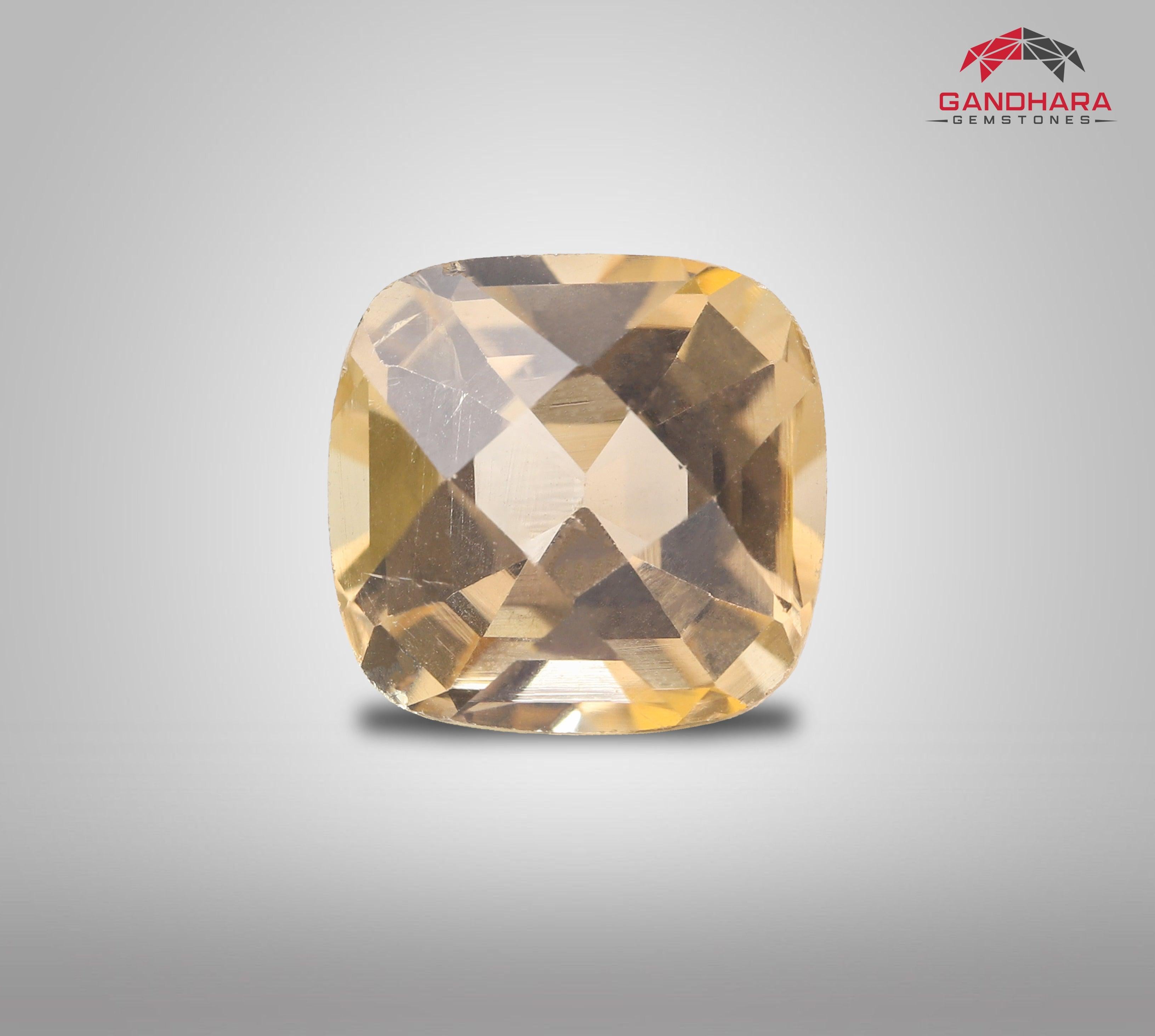 Deep Golden Natural Topaz Stone, available for sale at wholesale price, natural high-quality 3.44 carats flawless loupe clean clarity, certified topaz from Pakistan.

Product Information:
GEMSTONE NAME: Deep Golden Natural Topaz Stone
WEIGHT:	3.44