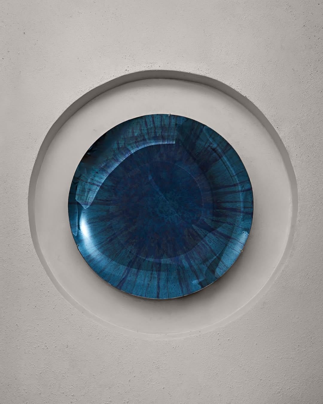 Miroir vert foncé par Homa en vente 8