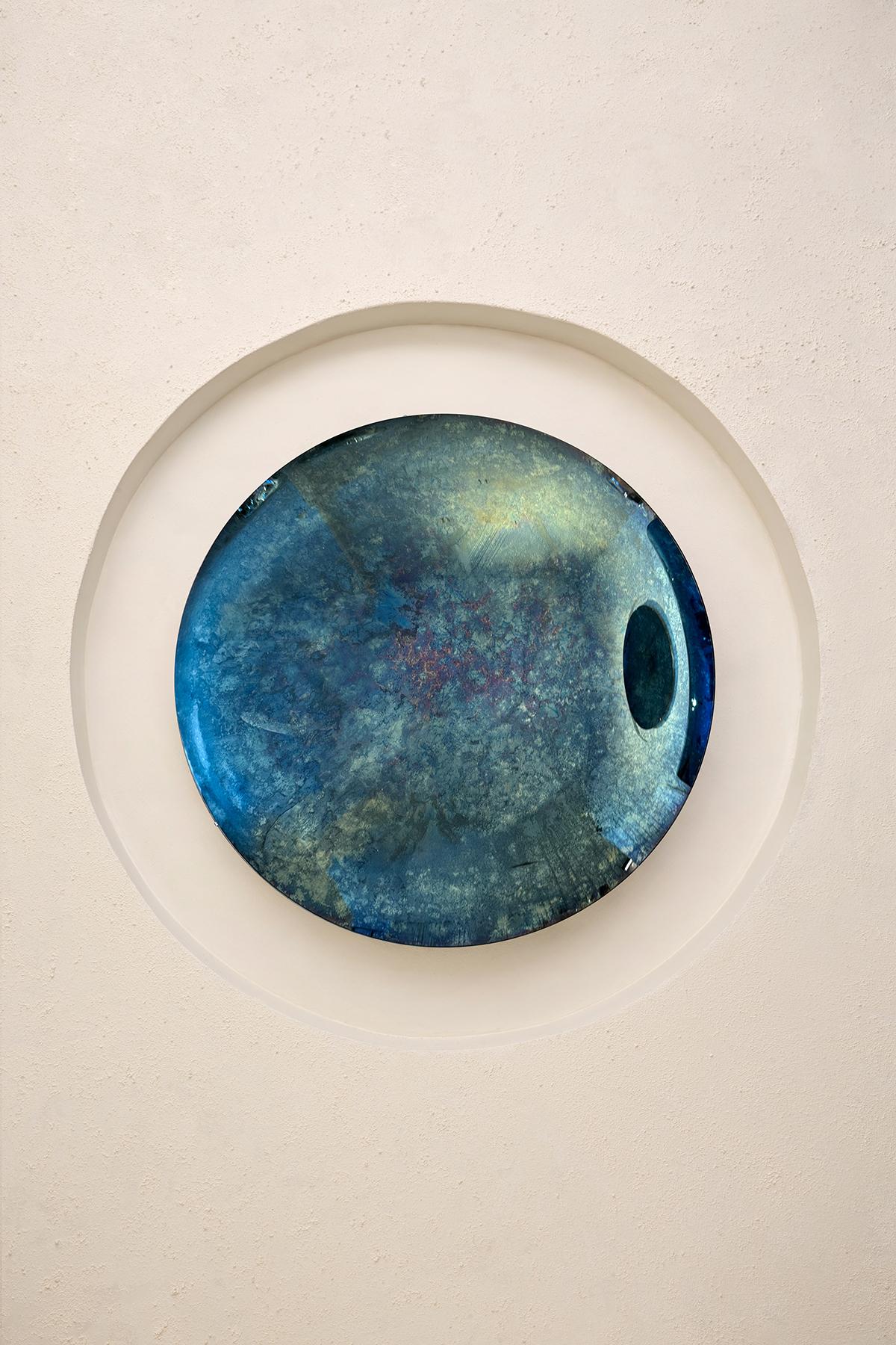 Postmoderne Miroir vert foncé par Homa en vente