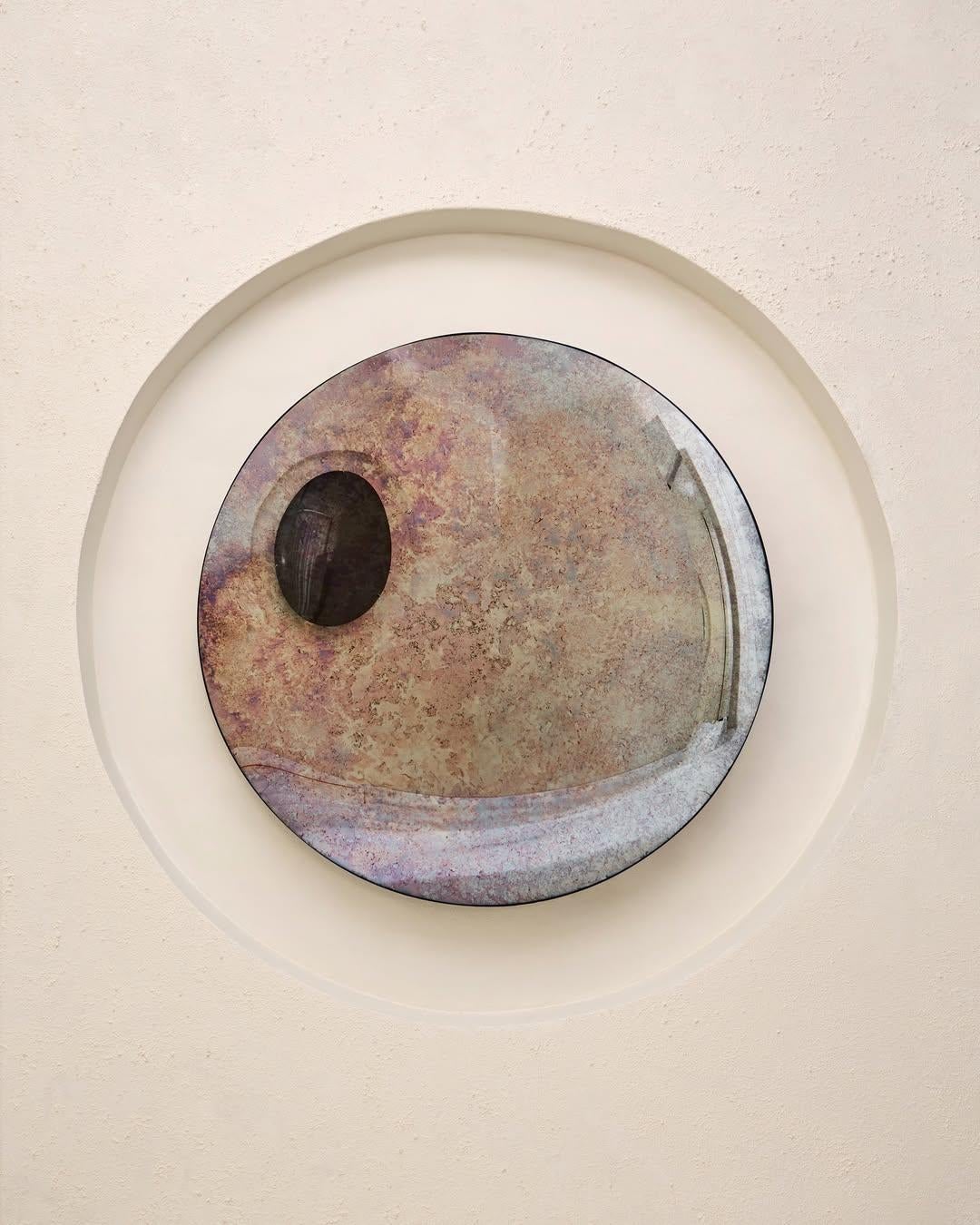 XXIe siècle et contemporain Miroir vert foncé par Homa en vente