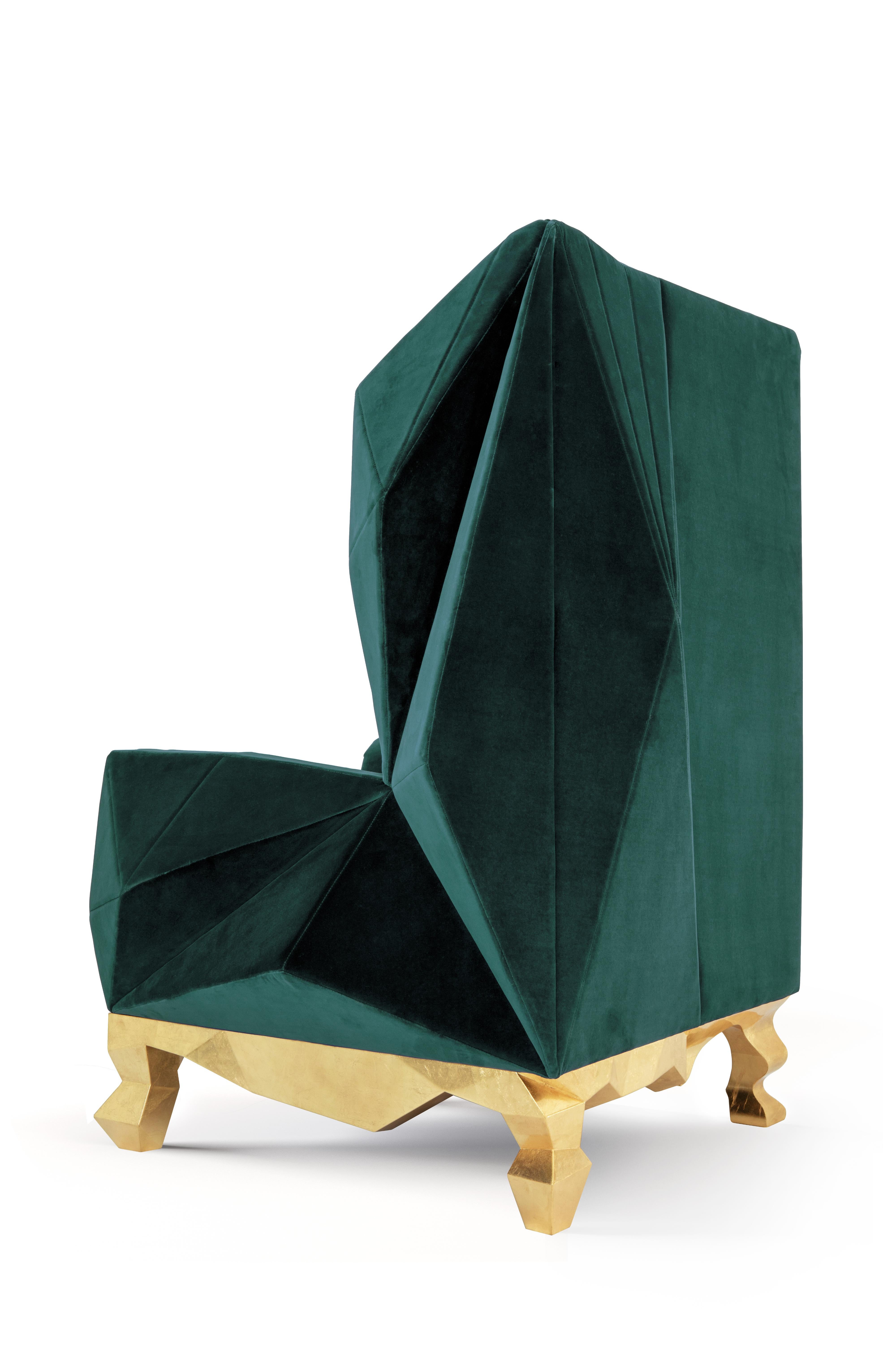 fauteuil vert royal