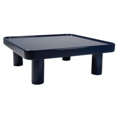Deep Navy Lacquer Coffee Table by NO AGE STUDIO