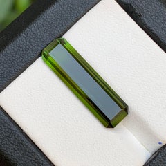 Deep Olive Green Natural Tourmaline Ring, Pendant Loose Gemstone 7.60 Ct-Jewelry