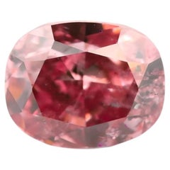 Deep Pink Diamond - 0.37ct Natural Loose Fancy Deep Pink Strong Color GIA Oval