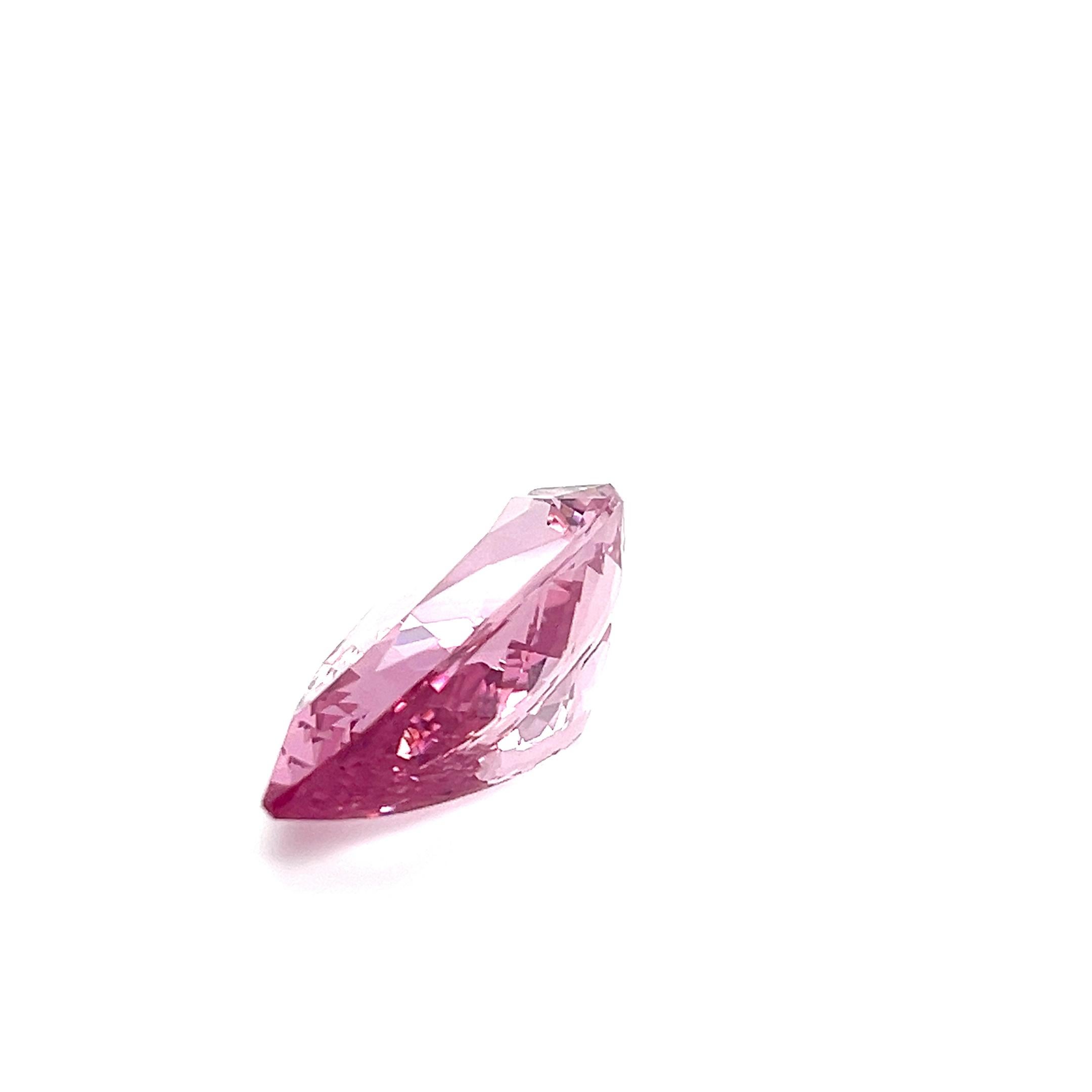 Deep Pink Morganit Birnenschliff 32,7x20,45x13,19 MM Loser Edelsteinschmuck im Angebot 1