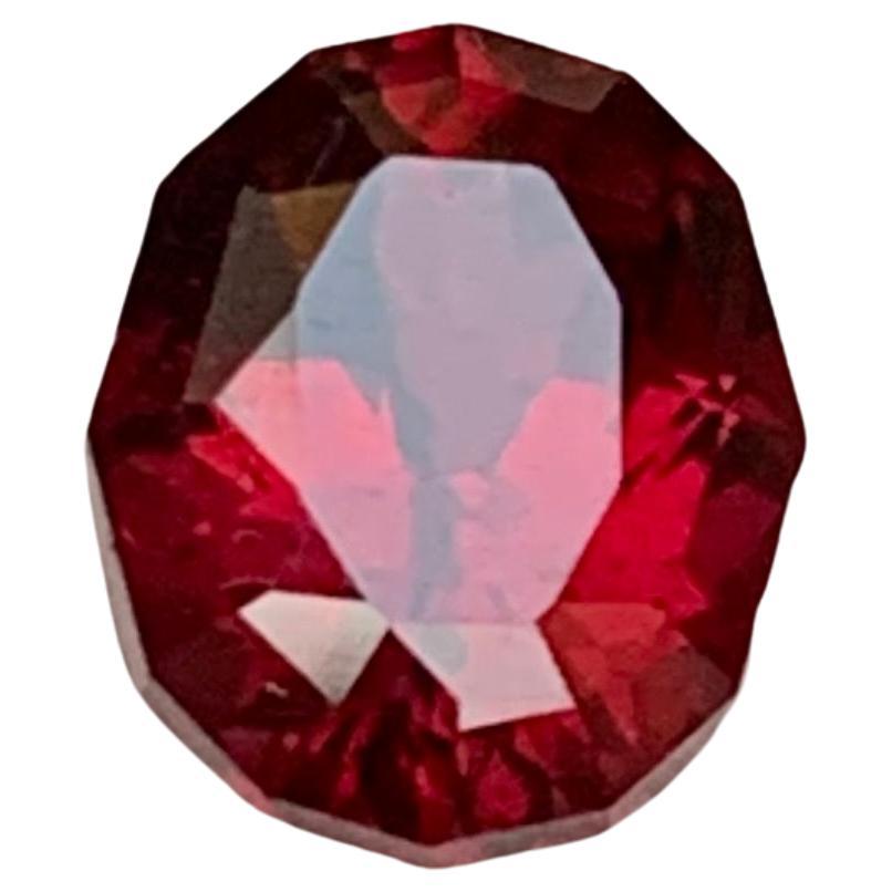 Tief rosa-roter Rhodolith-Granat 2,53 Karat Ovalschliff Natürlicher loser Edelstein  Ring