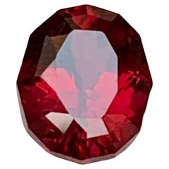 Tief rosa-roter Rhodolith-Granat 2,53 Karat Ovalschliff Natürlicher loser Edelstein  Ring