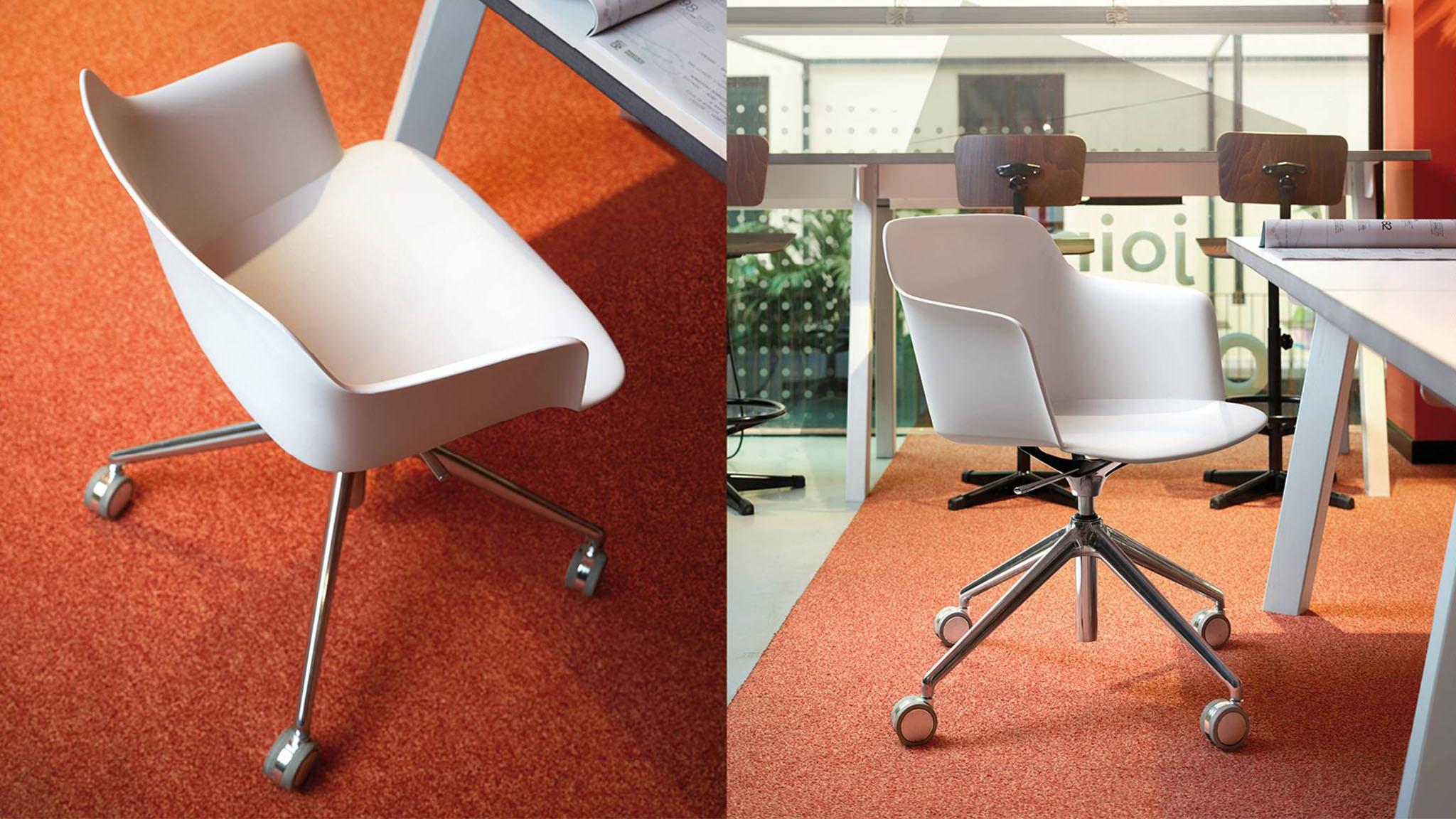 Kunststoffsessel mit Sitz aus Polypropylen und Beinen aus Wood Wood von Quinti Sedute im Angebot 8
