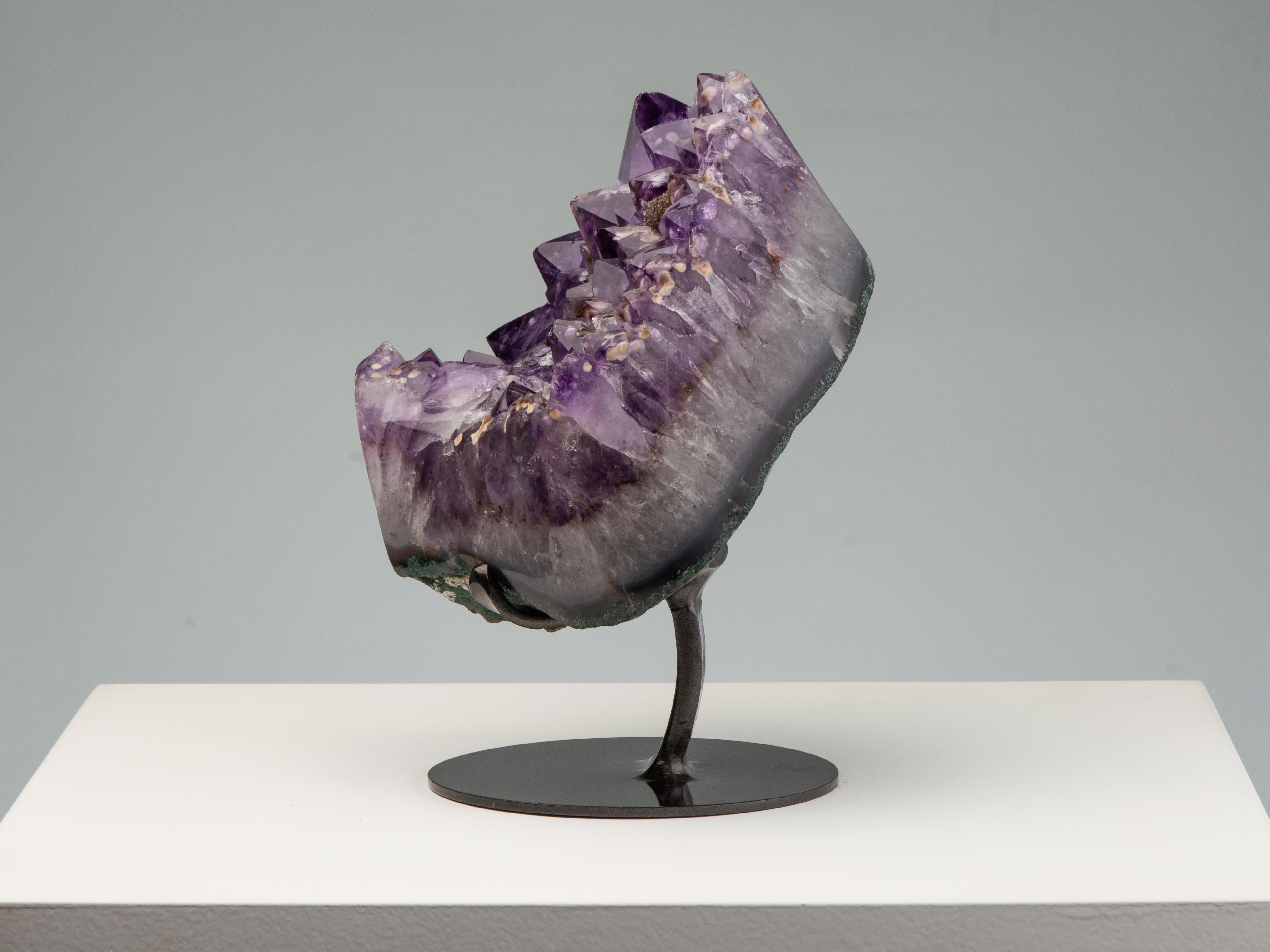 amethyst with goethite inclusions meaning