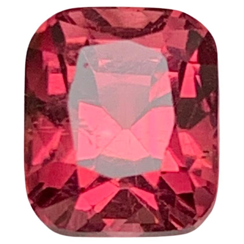 Deep Purplish Red Pink Natural Rubellite Tourmaline Ring Loose Gemstone 3.45 Ct