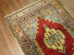Tappeto Oushak rosso antico della Collection'S