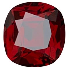 Deep Red Natural Rhodolite Garnet Ring Loose Gemstone 5.15 Ct Cushion Cut-Jewel