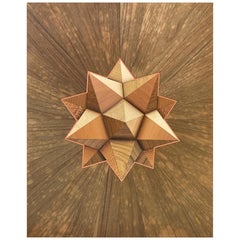 "ATOMS OF THE UNIVERSE" Marquetry Artwork by Emma Wood -  w o o d p o p  Studio