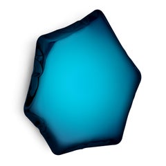 Deep Space Blue Tafla C6 Sculptural Wall Mirror by Zieta