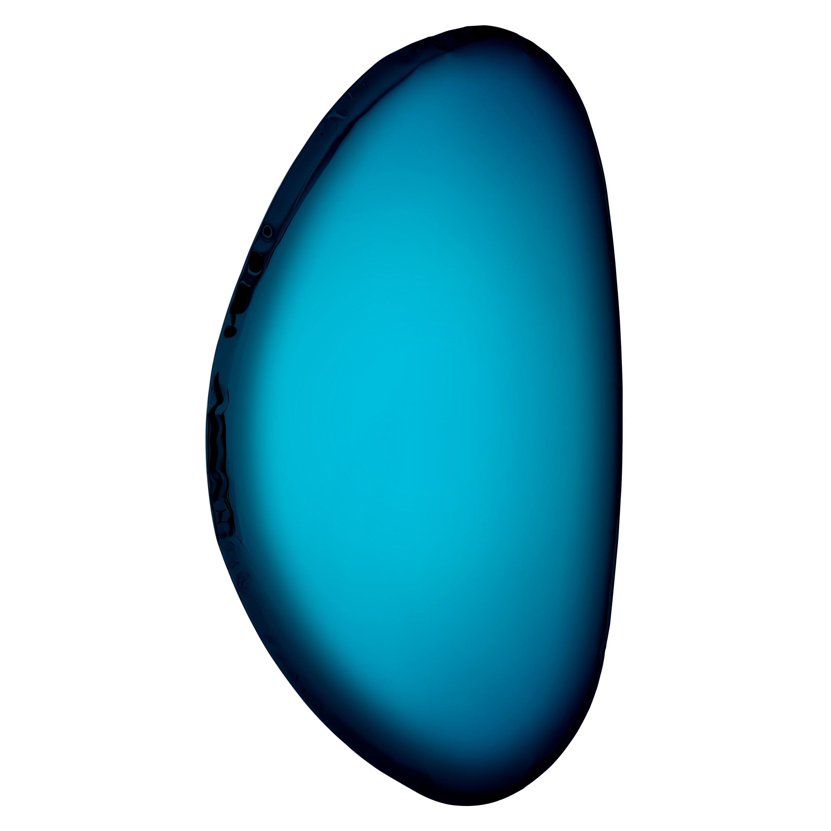 Deep Space Blue Tafla O2 Wall Mirror by Zieta