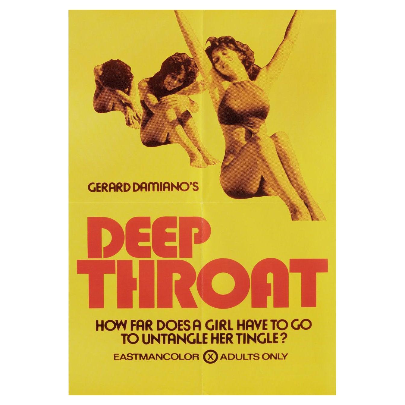 Deep Throat 1972 U.S. Soundtrack Film Poster
