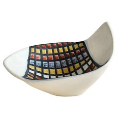 Roger Capron - Deep Vintage Bowl with Cobblestones