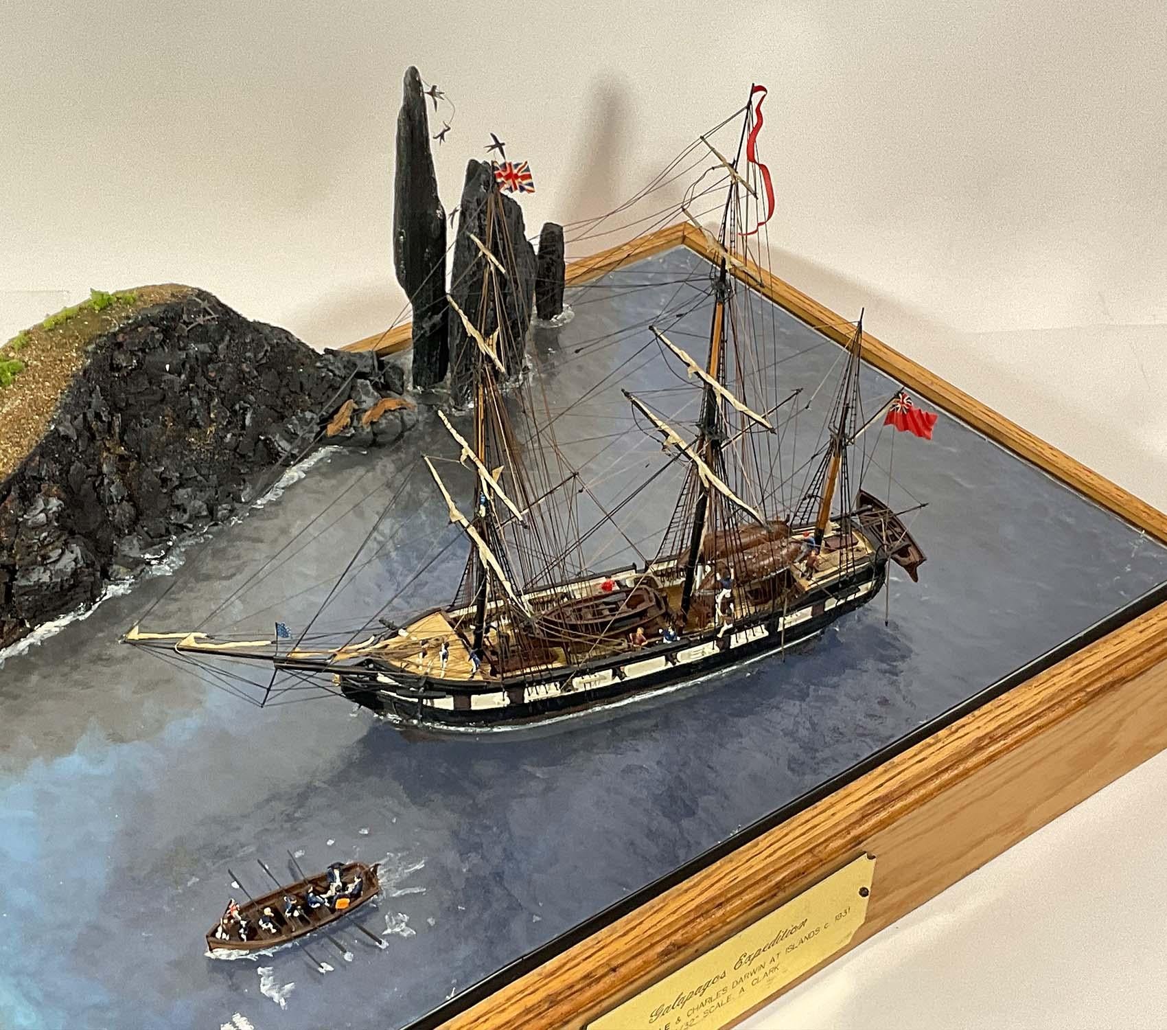 Deep Water Diorama of the Galapagos Expedition For Sale 2