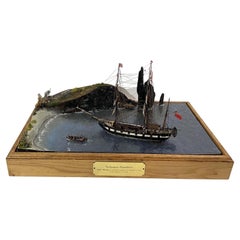 Vintage Deep Water Diorama of the Galapagos Expedition