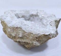 VENTA LIMPIA Geoda de Cristal Blanco Profundo Espécimen Natural, Forma de Tazón