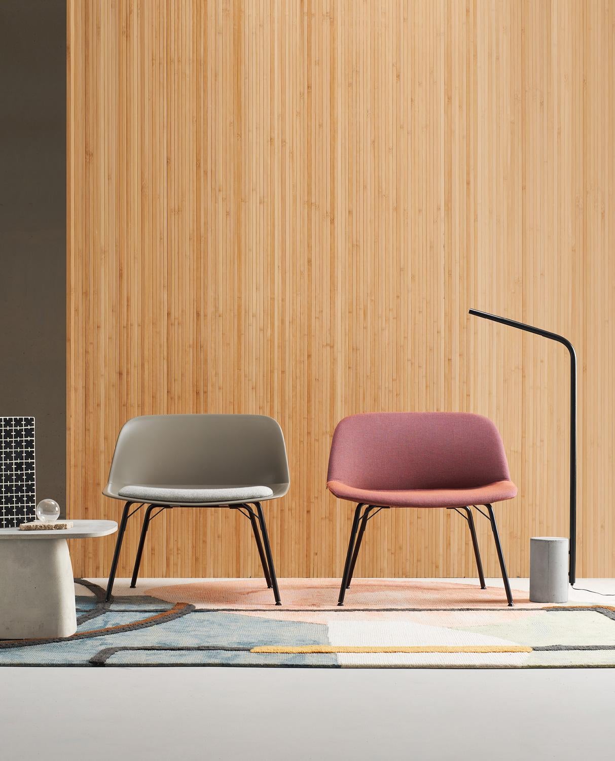 Deep XL Armchair in Polypropylene Shell & Steel Painted Frame by Quinti Sedute In New Condition For Sale In Geneve, CH