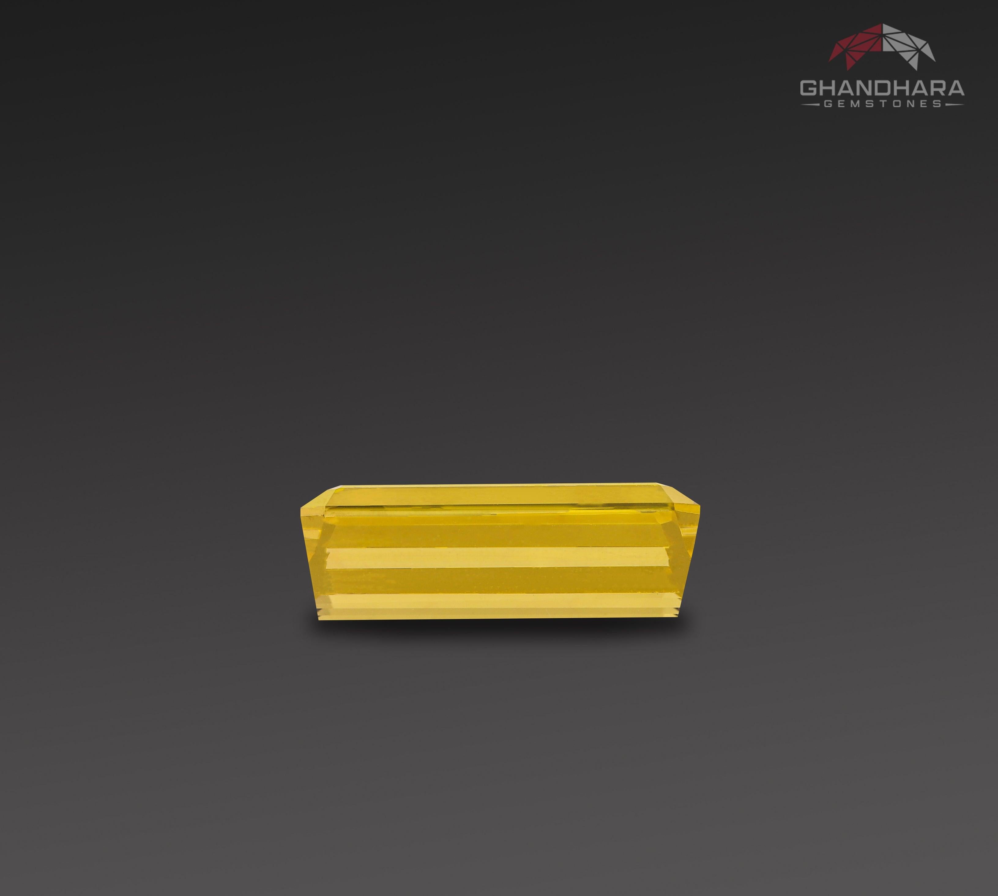 Tiefgelber Kanarien-Turmalin-Edelstein 5,45 Karat Turmalin für Ring (Moderne) im Angebot