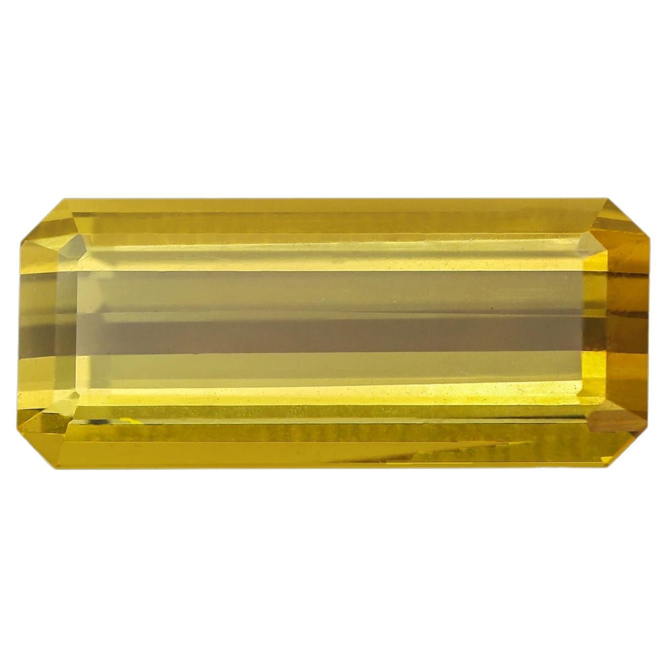 Deep Yellow Canary Tourmaline Gemstone 5.45 Carats Tourmaline Stone for Ring For Sale