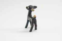Deer Figurine by Walter Bosse, Vienna, circa 1950s
