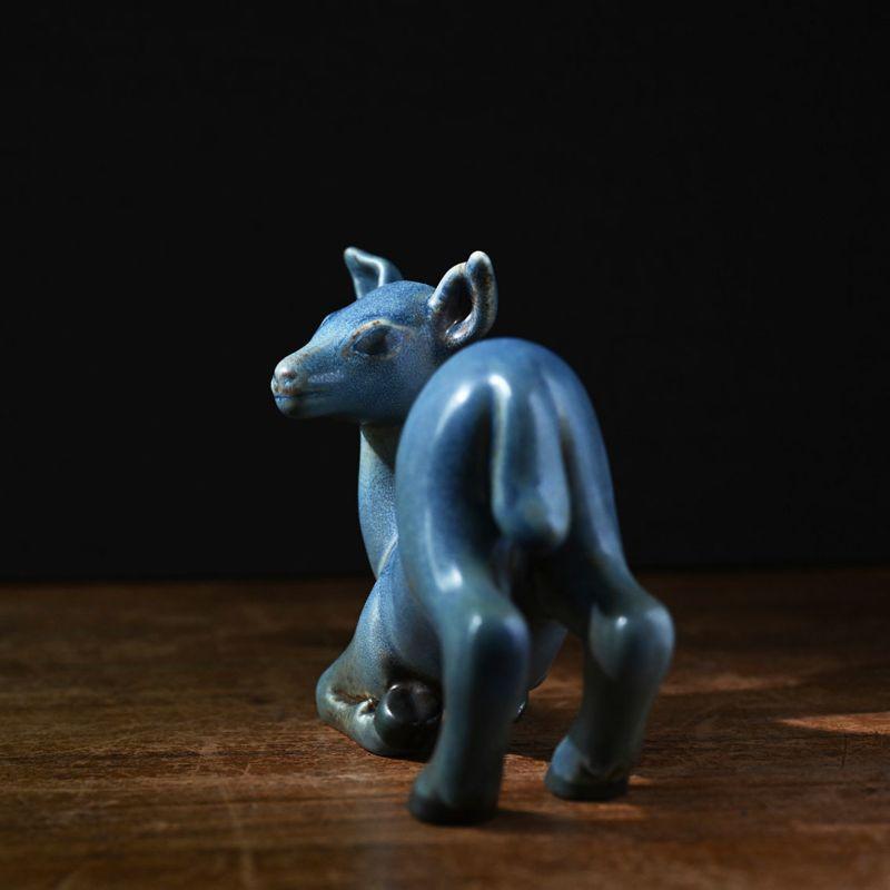 ceramic deer figurine