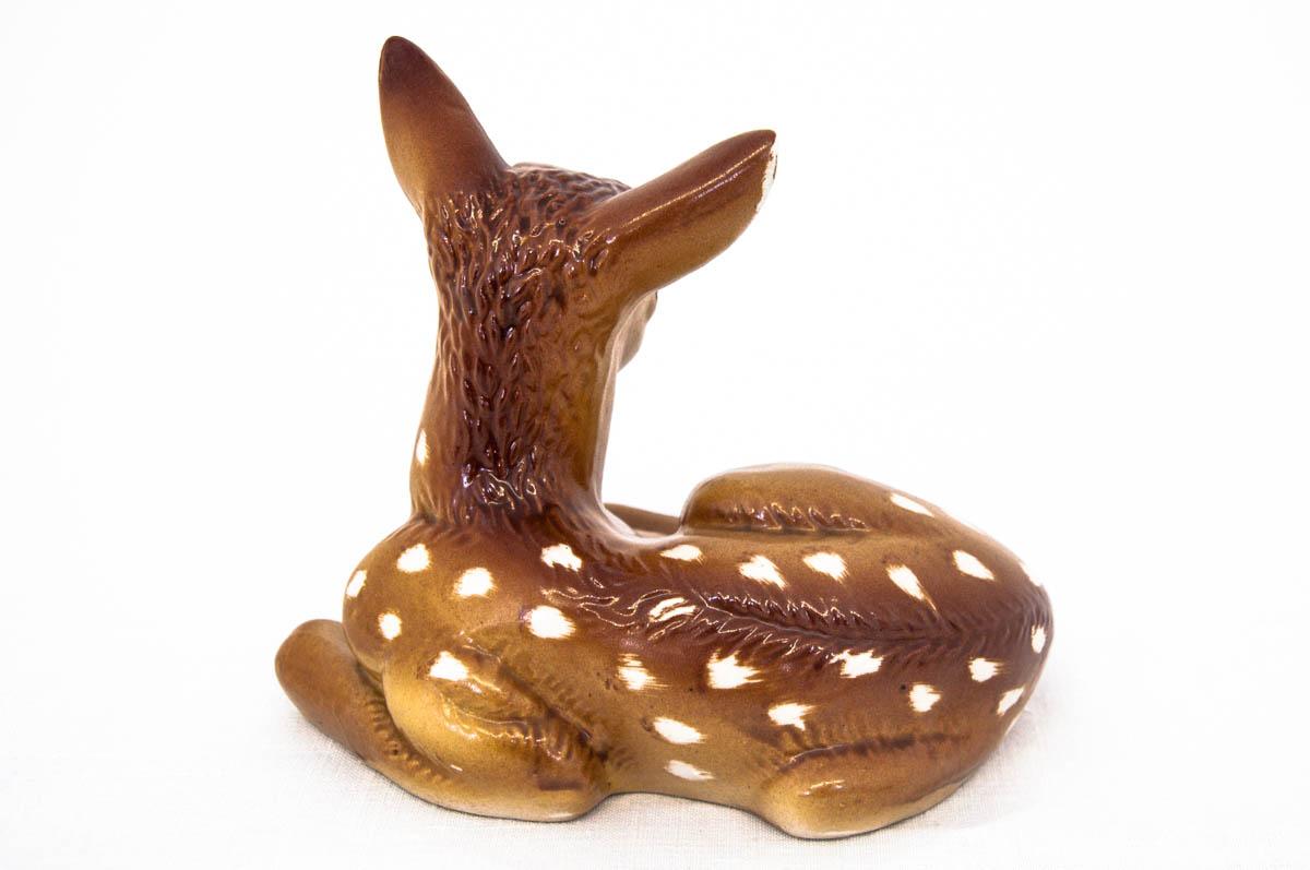 Polish Deer Figurine, Steatyt Katowice