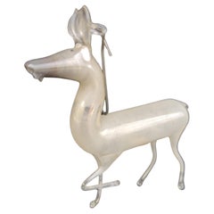 Deer German Blown-Glass Ornament
