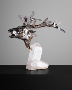 Deer Head by Mellerio dits Meller 'founded 1613' France, circa 1980
