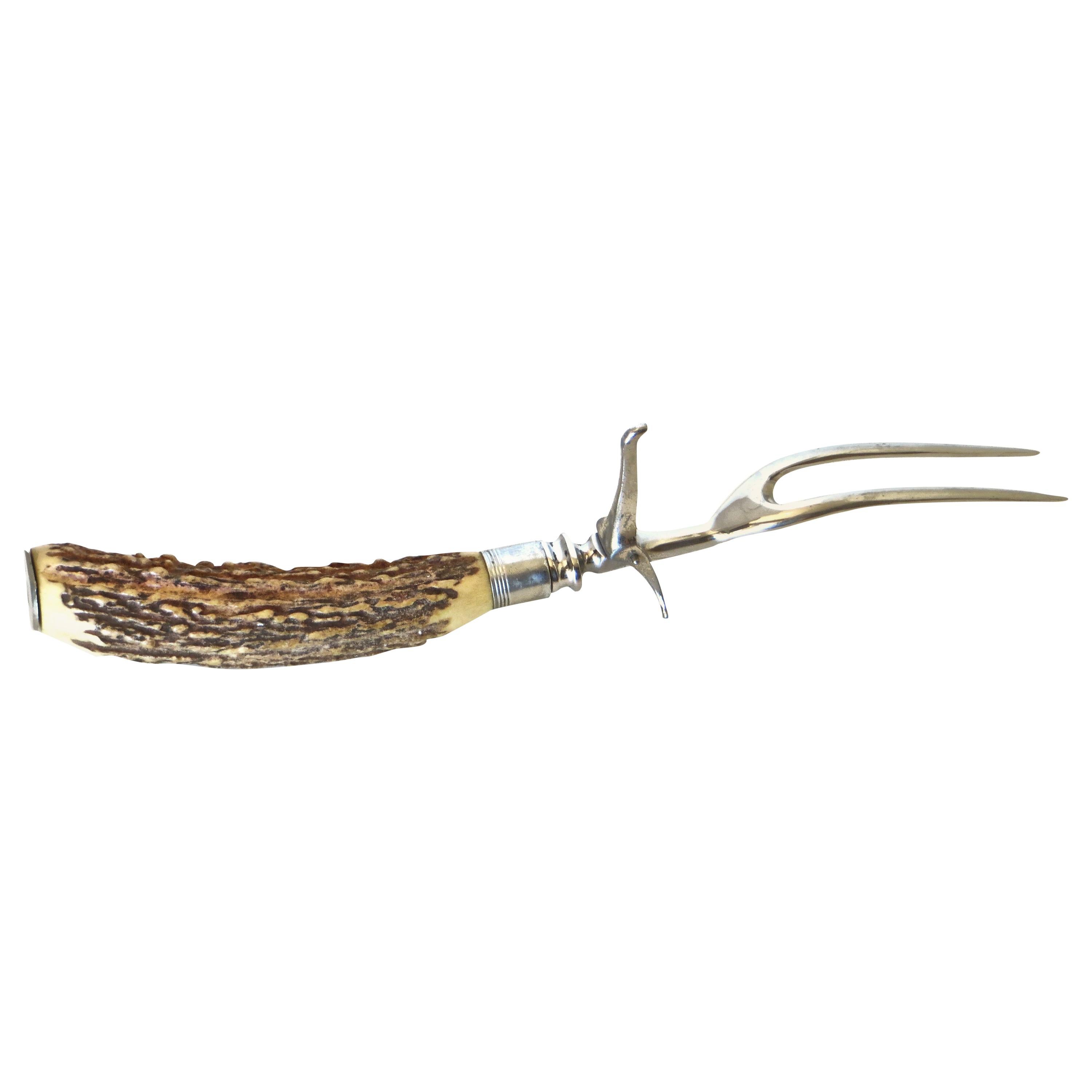 Deer Horned Fork American, circa 1915 For Sale