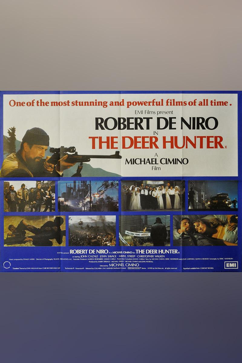 the deer hunter movie poster