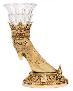French Deer Hunting Trophy by Jean-Francois Deniere Circa 1836