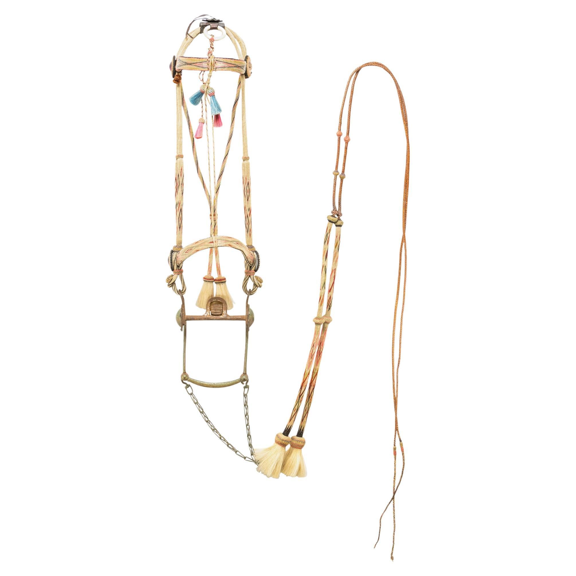 Deer Lodge Prison Horse Hair Bridle
