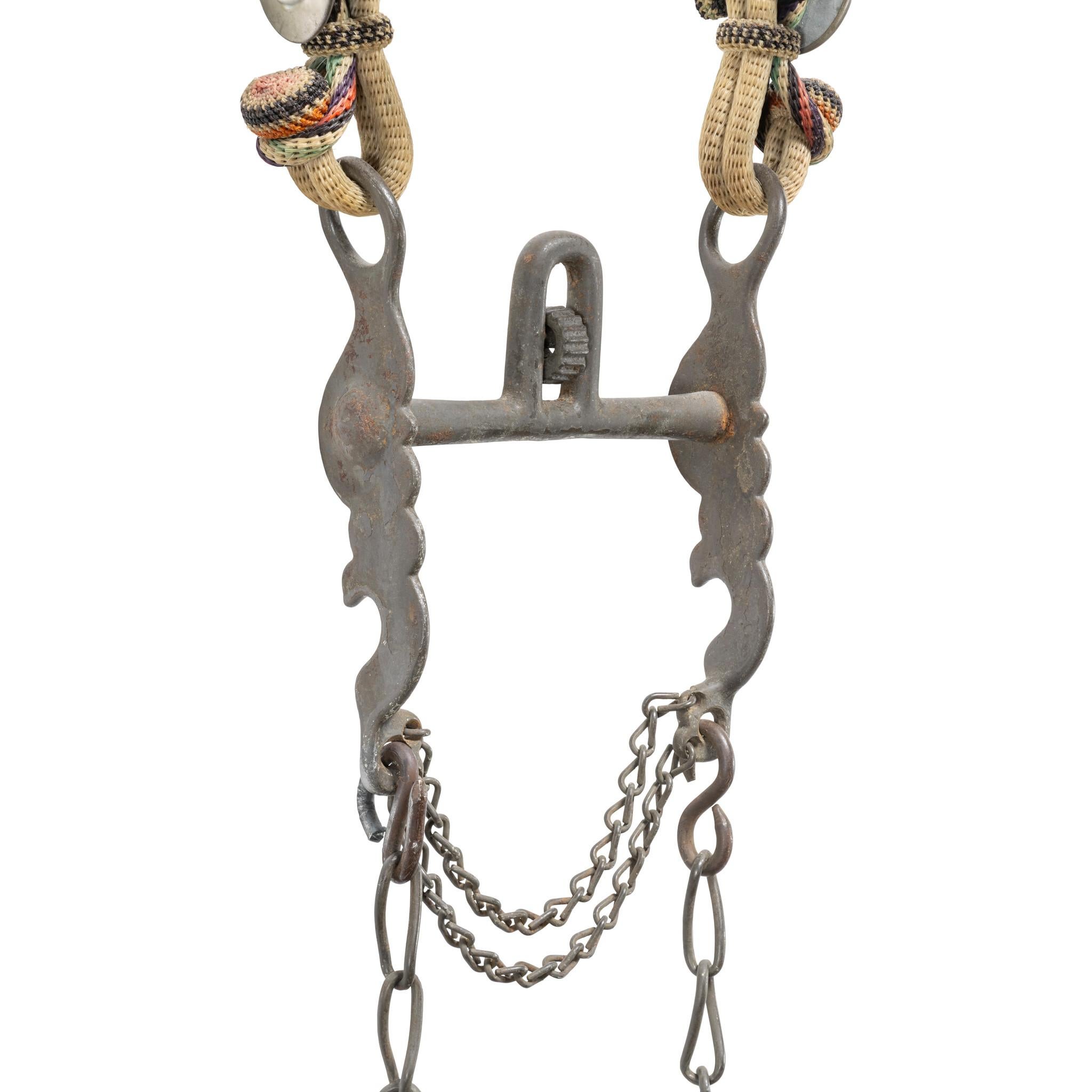 Américain Deer Lodge Prison Horsehair Bridle en vente