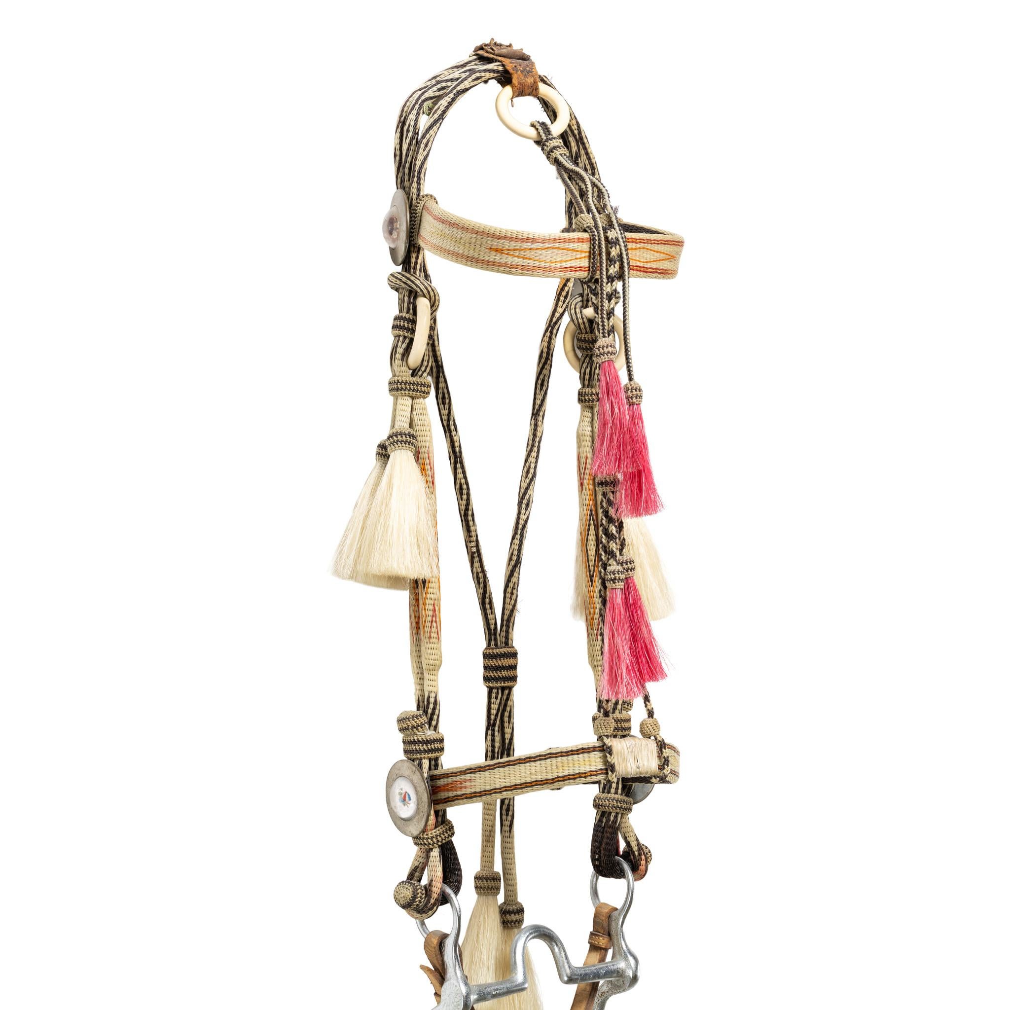 20ième siècle Deer Lodge Prison Horsehair Bridle en vente