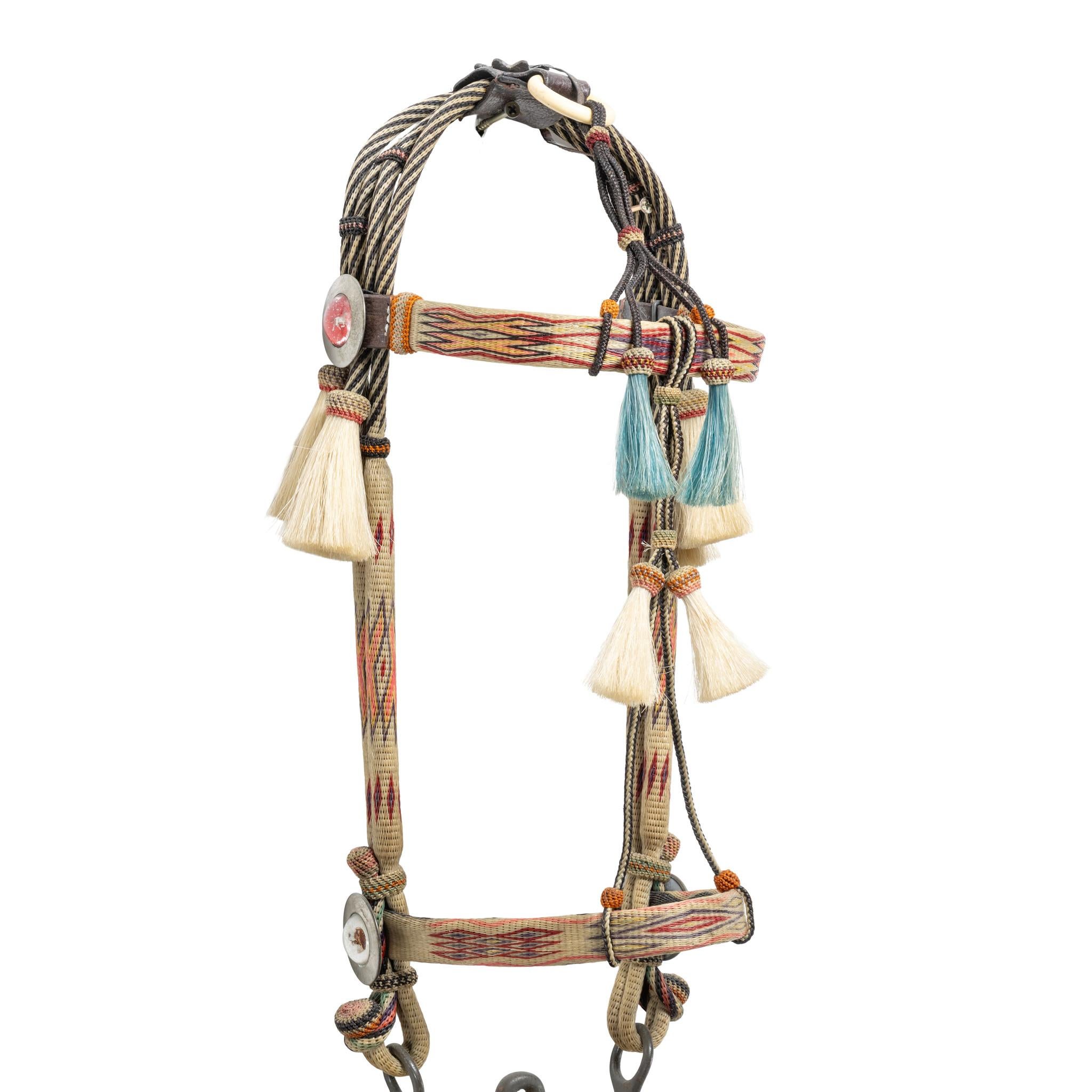 20ième siècle Deer Lodge Prison Horsehair Bridle en vente