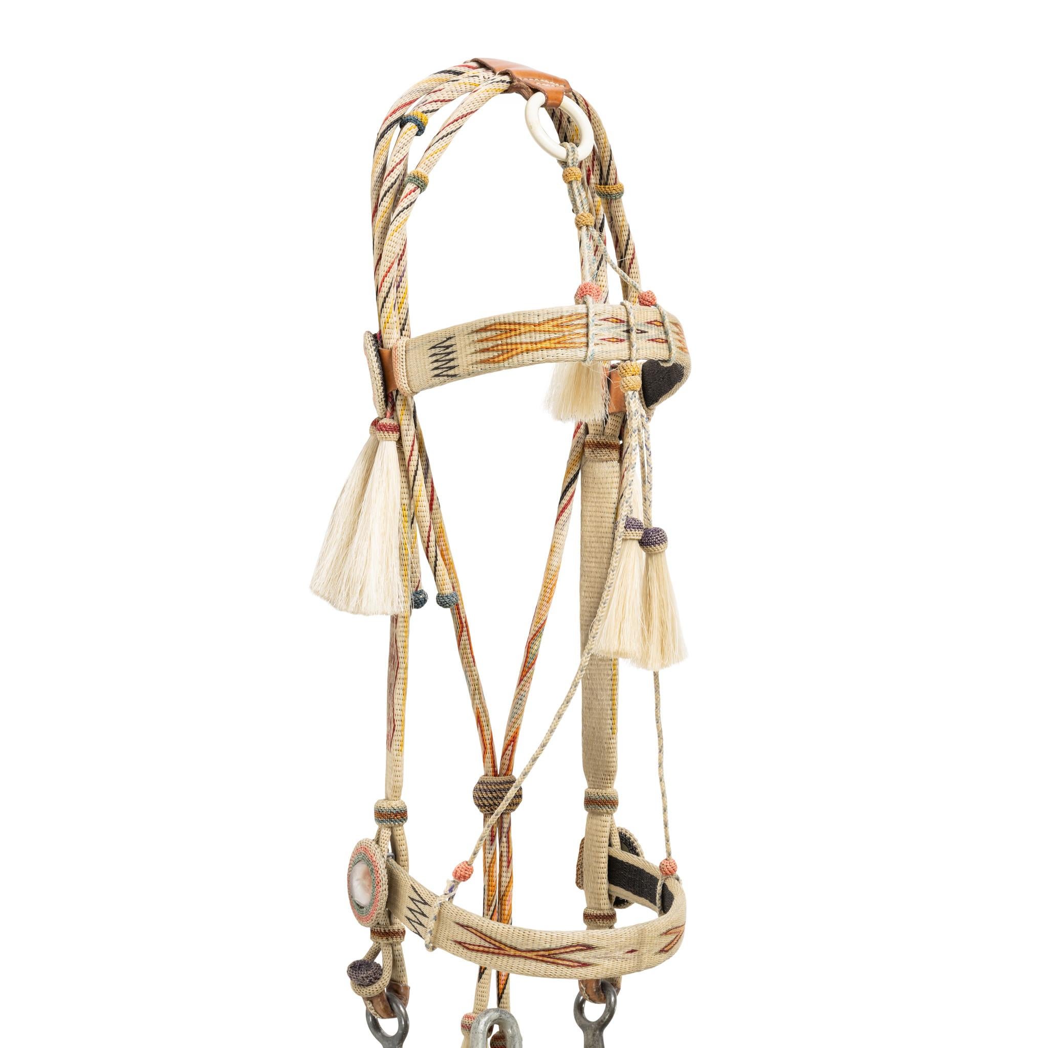 20ième siècle Deer Lodge Prison Horsehair Bridle en vente