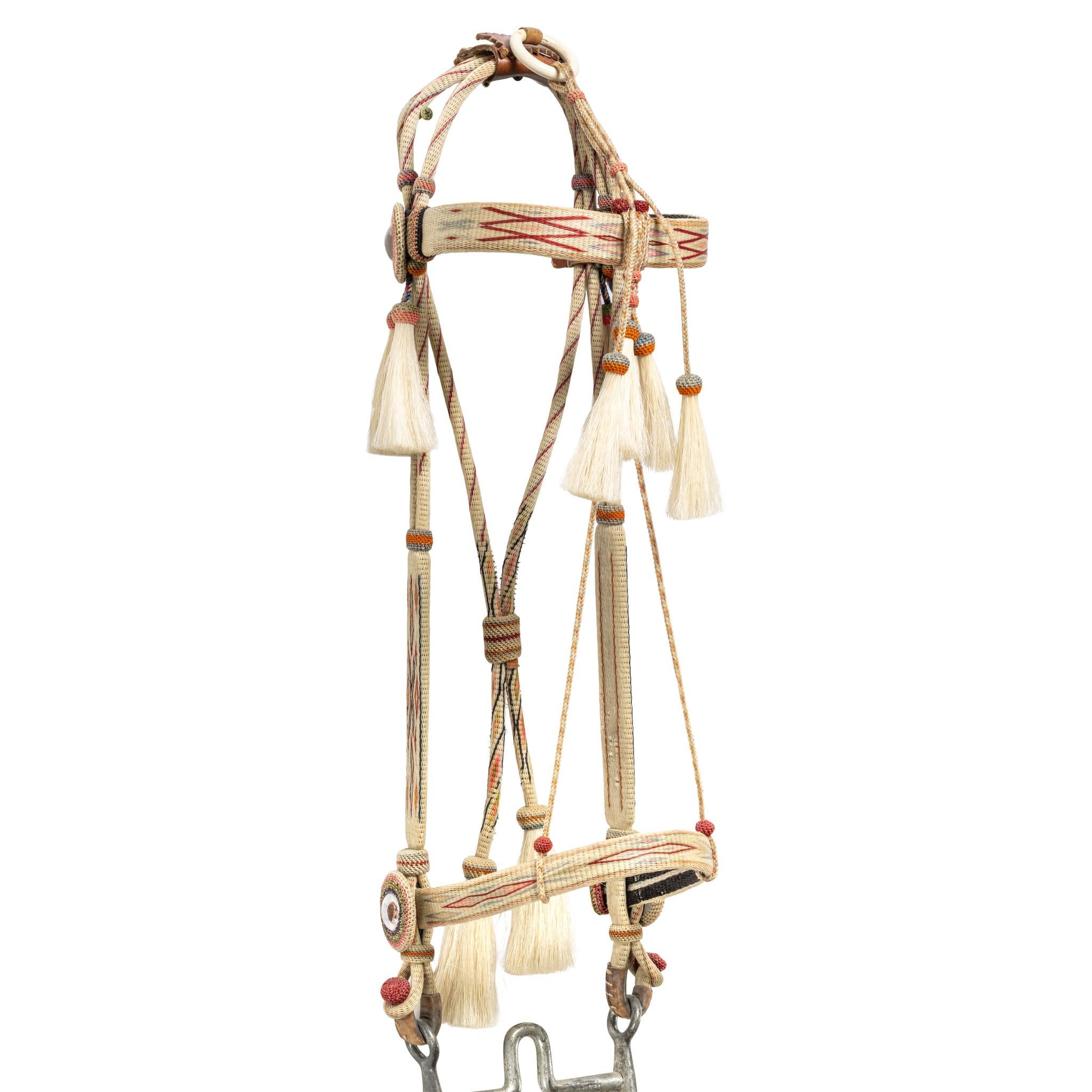 20ième siècle Deer Lodge Prison Horsehair Bridle en vente