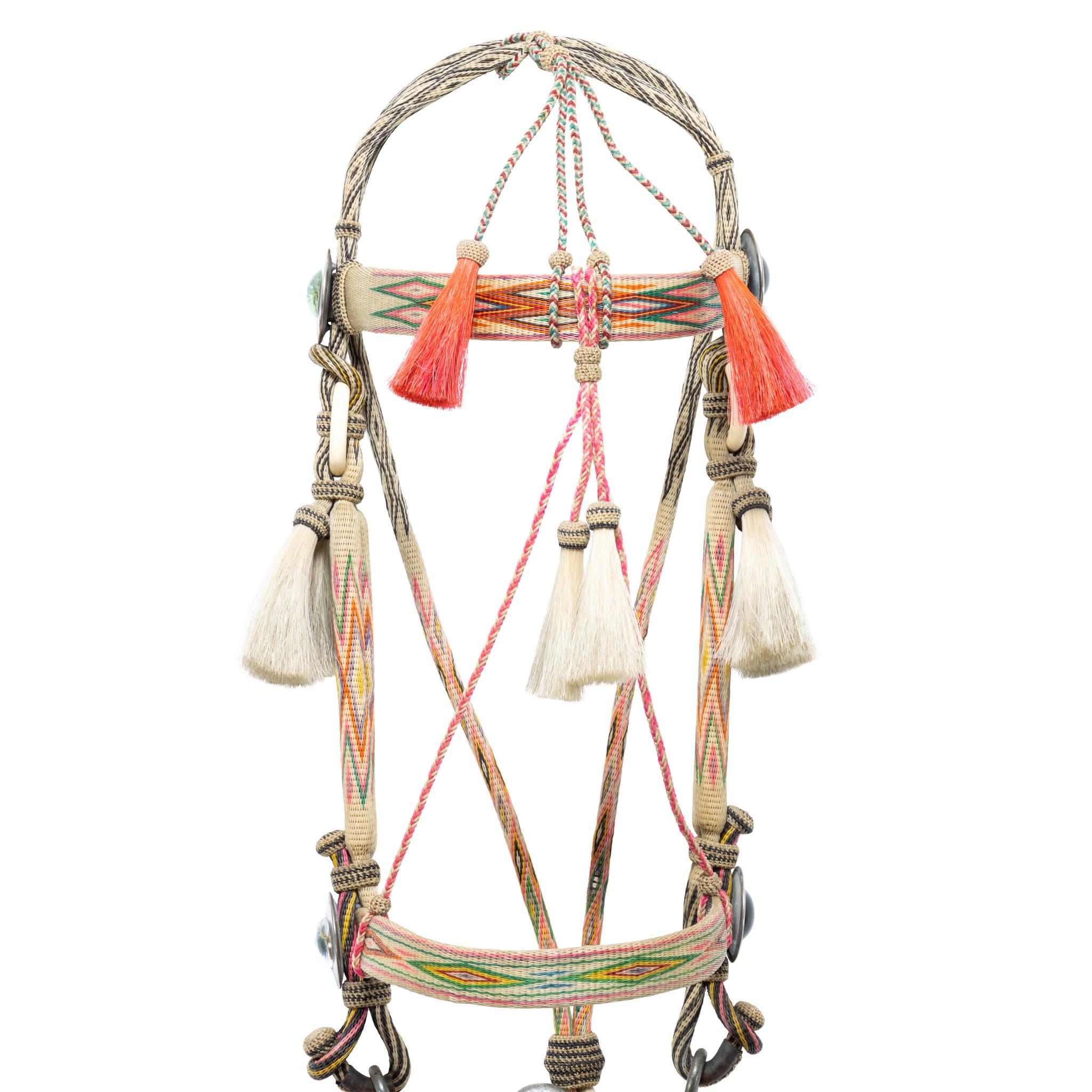 Fibre naturelle Deer Lodge Prison Horsehair Bridle en vente