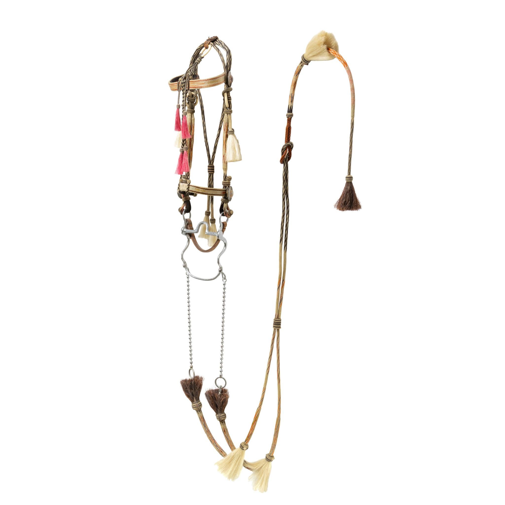 Deer Lodge Prison Horsehair Bridle en vente 1